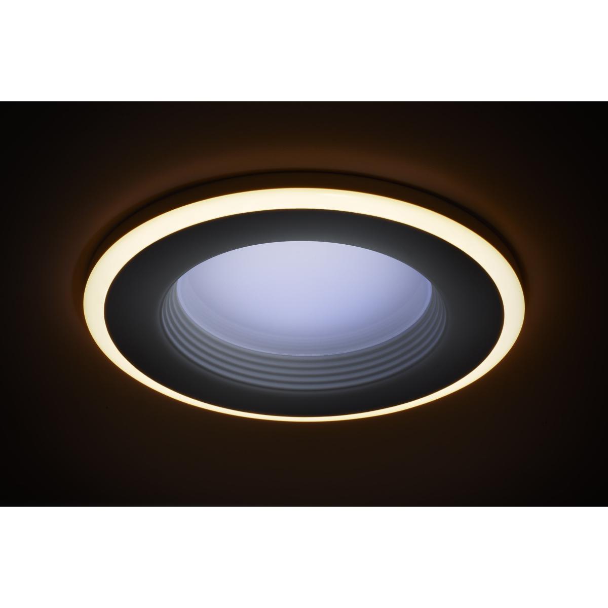 SAT S11846 5-6 INCH CCT SELECTABLE INTEGRATED LED RECESSED DOWNLIGHT WITH NIGHT LIGHT FEATURE