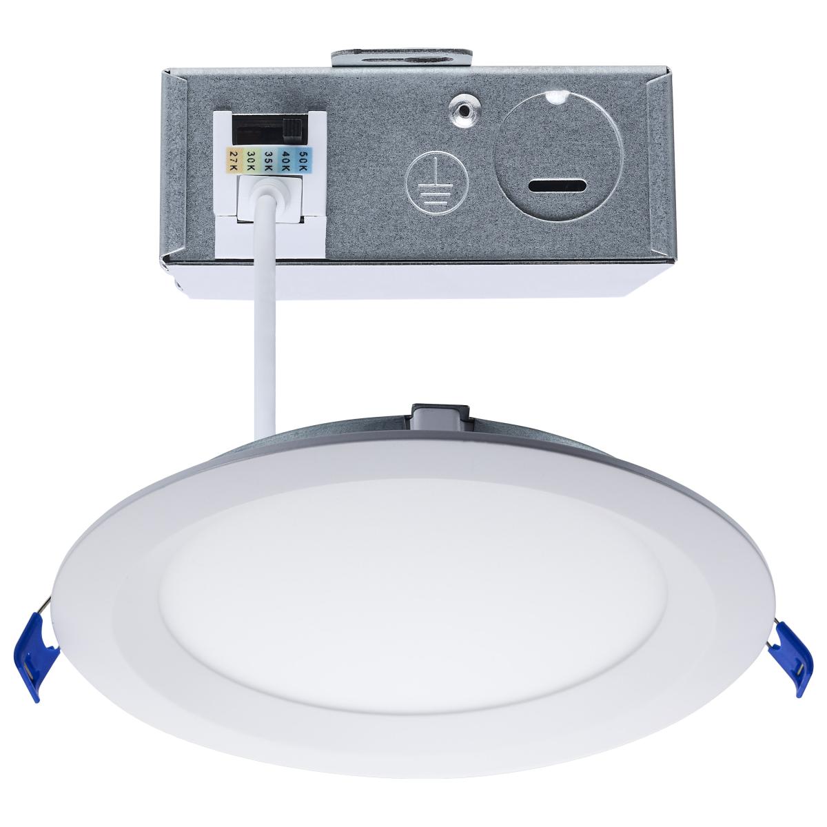 S11872R1 13WLED/DW/6/CCT-SEL/RND/RD/WH