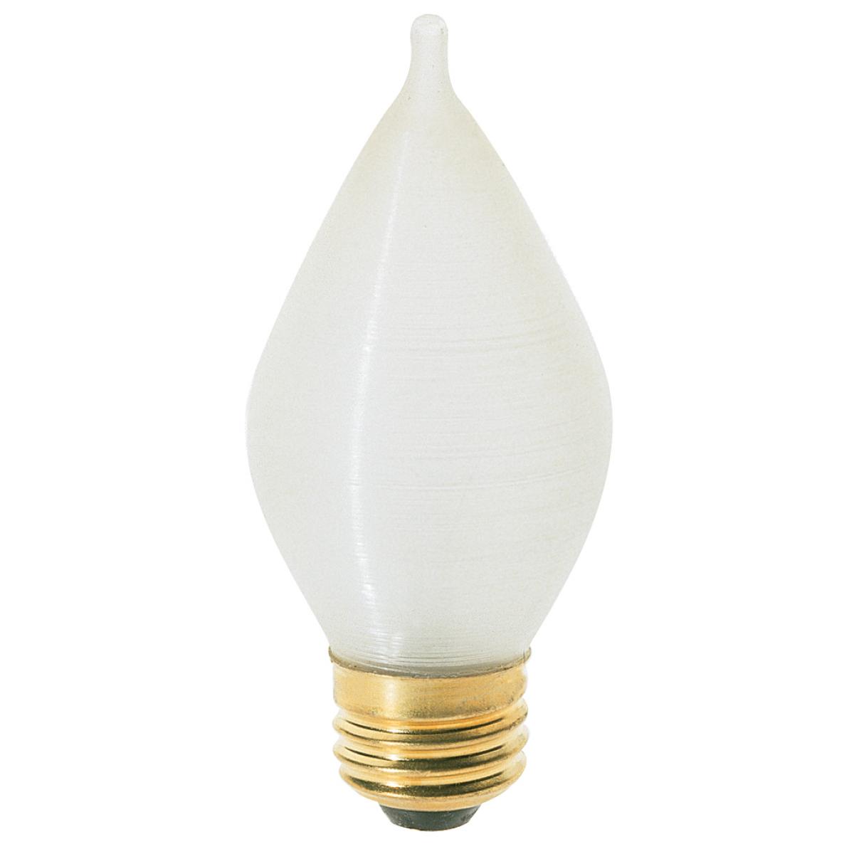 Amber Spun Satco Products Satco S2716 120V Medium Base 40-Watt C11 Light Bulb 