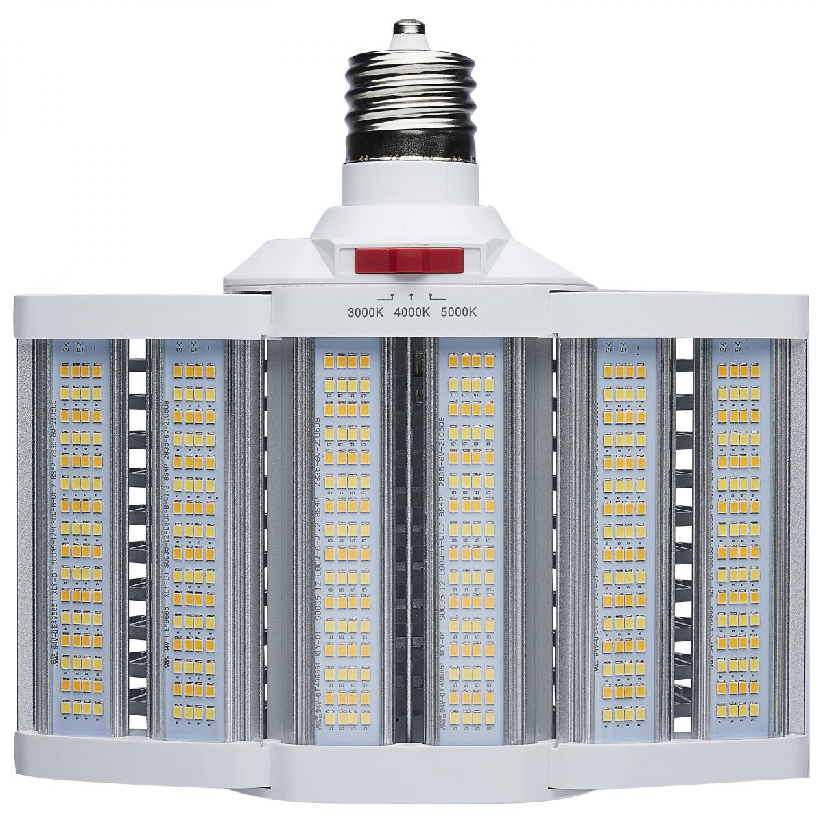 SATCO Linear 1 ft. 200-Watt Equivalent Integrated LED Dimmable White High Bay Light 3000K/4000K/5000K