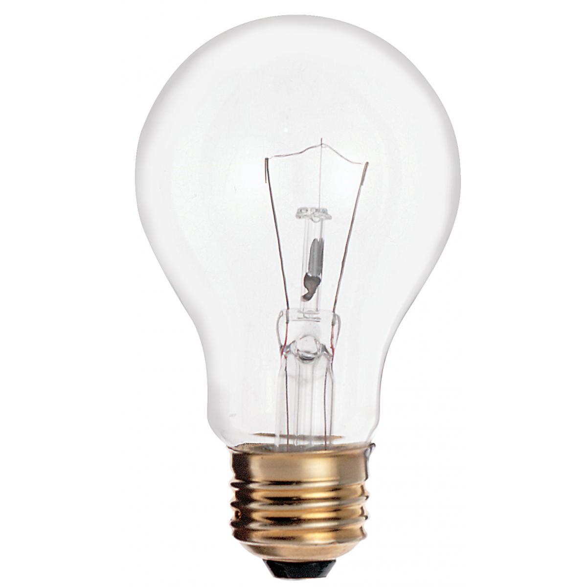 S3940 25W A19 CLEAR STD BULB 130V