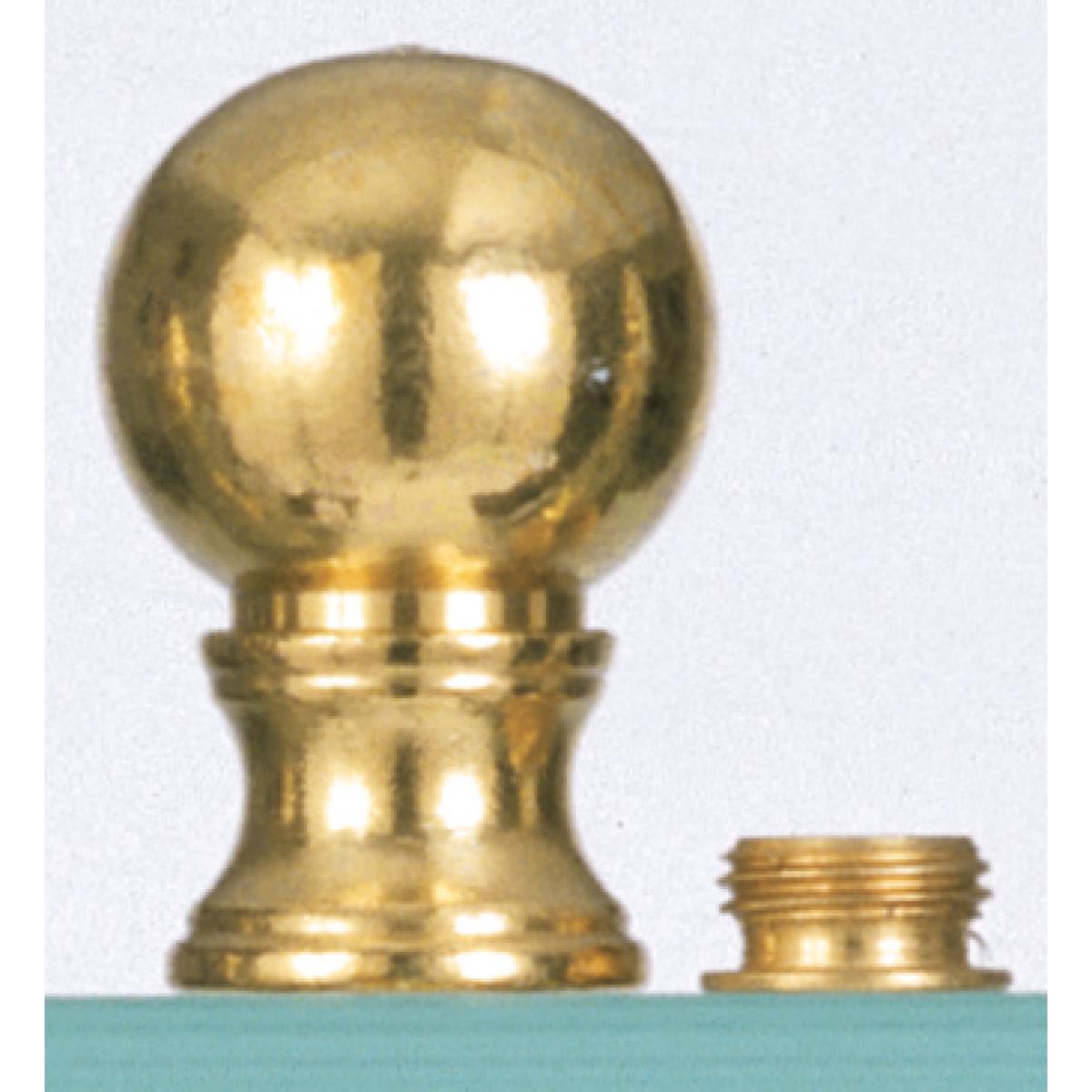 S70-132 BRASS BALL KNOB