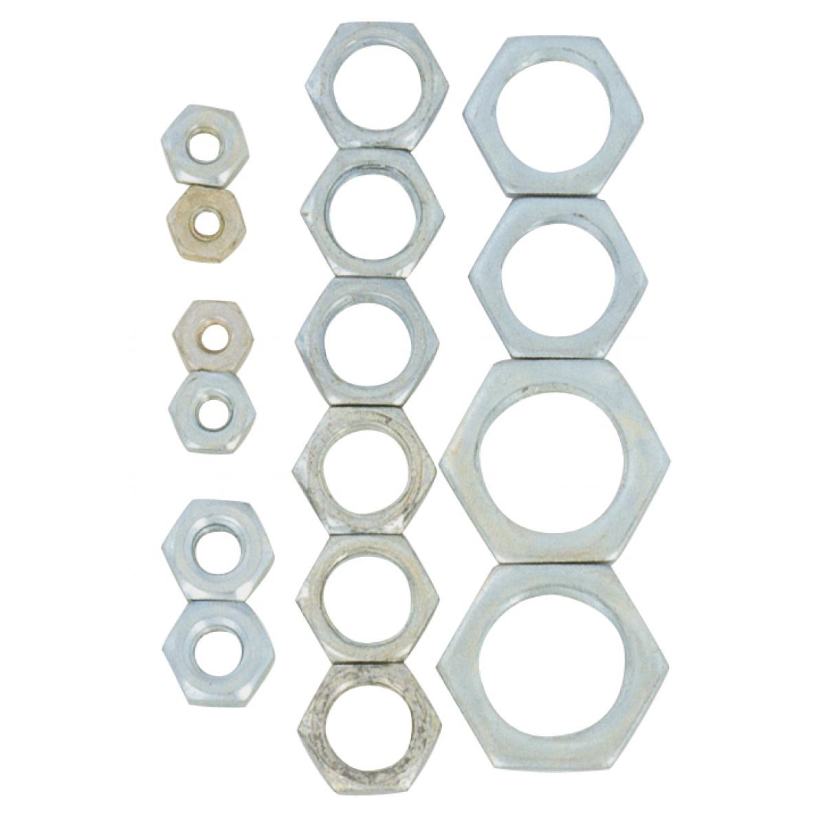 S70-152 16 ASST STEEL LOCKNUTS