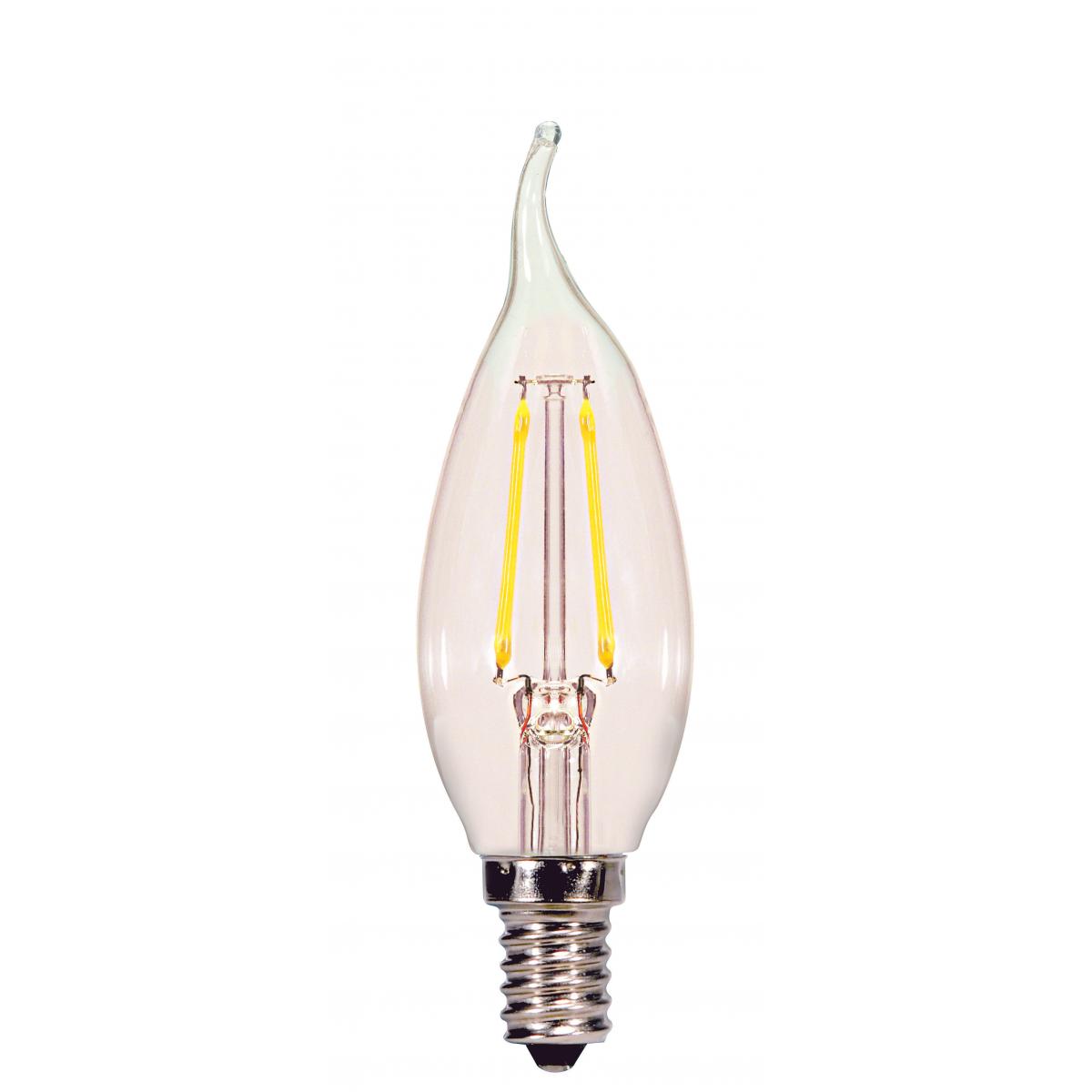 S9821 2W CFC/LED/27K/CL/120V