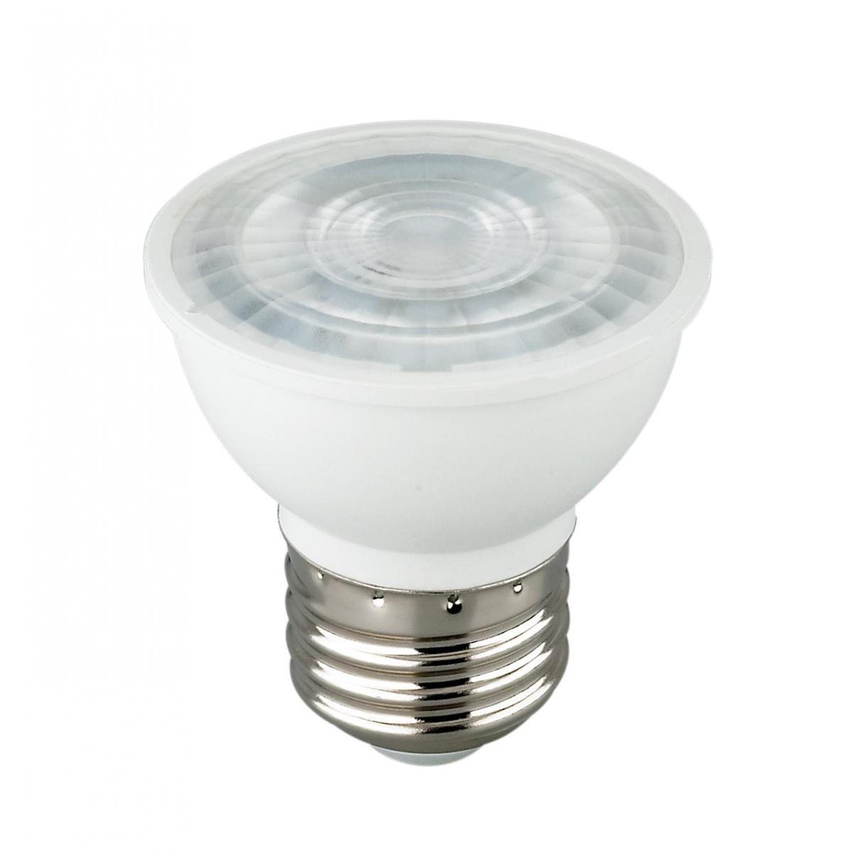 Satco MR16 Dimmable LED 6.5 Watt Silver Back 3000K