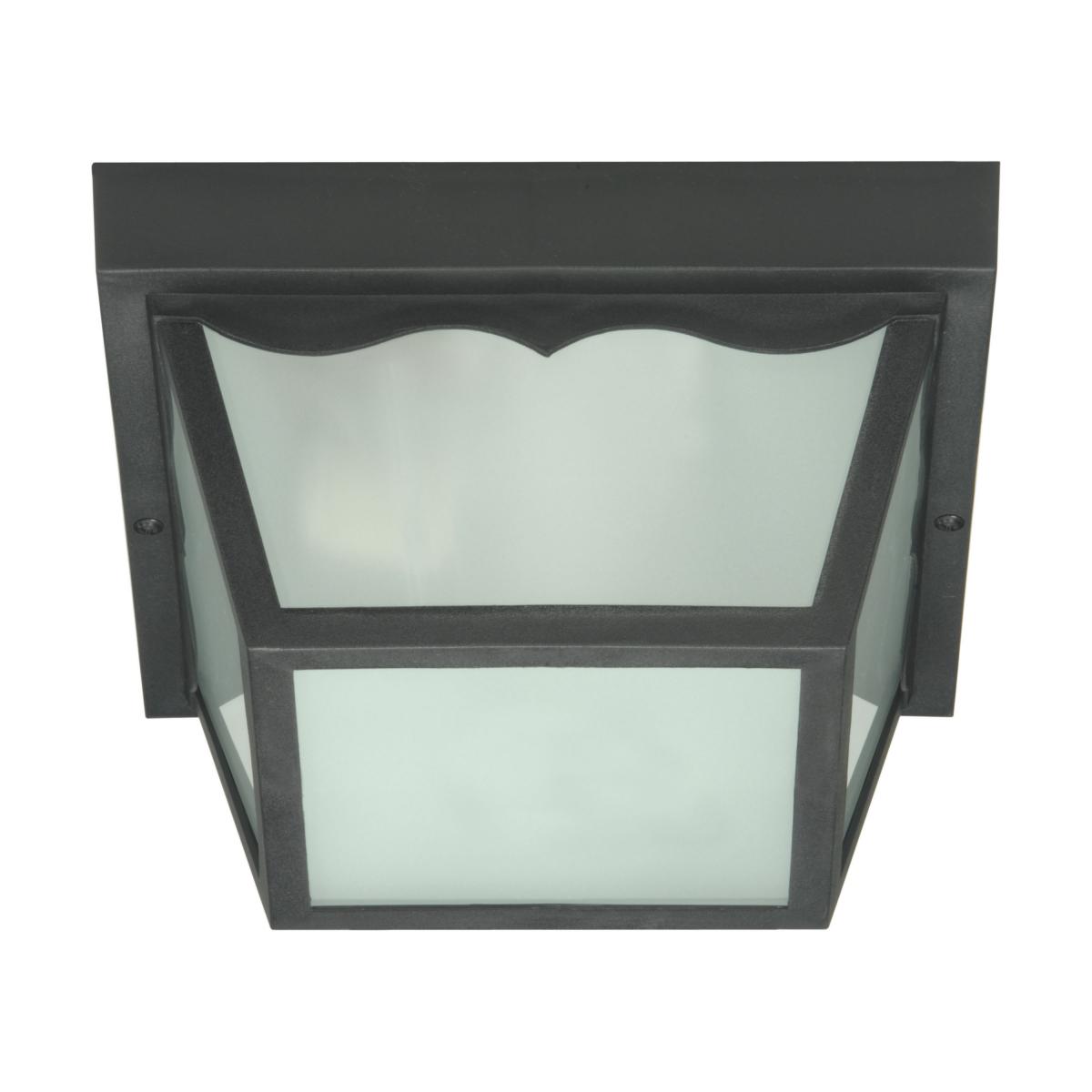 SF77-891 2 LIGHT POLY CARPORT FLUSH