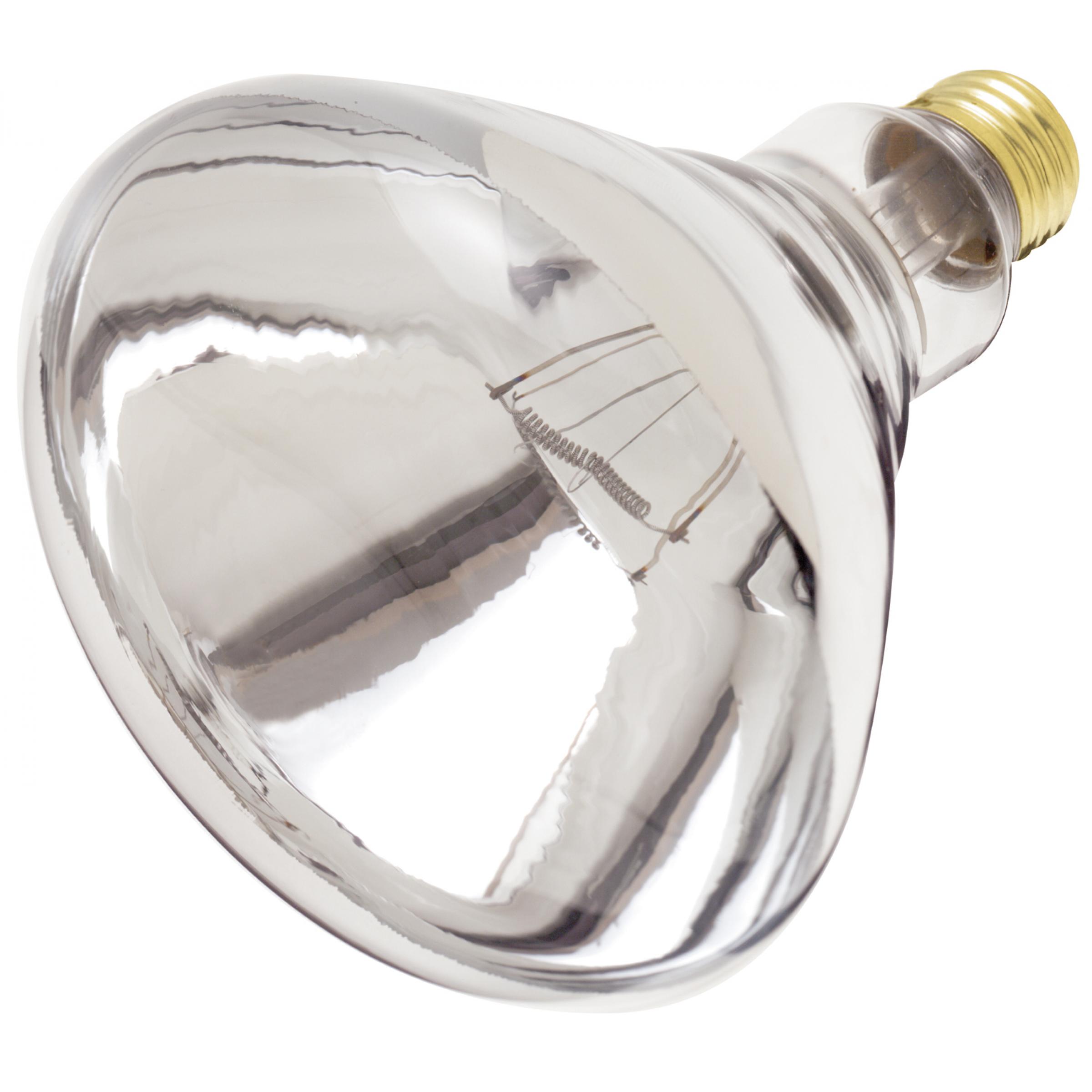 Satco S4999 250W 120V R40 Infrared Clear Heat E26 Medium Base Incand light bulb