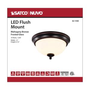 Satco nuvo led flush mount hotsell