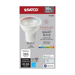 Satco (S11221 6 Watts, Led Bulb J-Type T3 78Mm 120V R7S Base; 4000K Double  Ended; 200 Deg. Beam Angle for Outdoor Lighting Stair Path Lights Clear