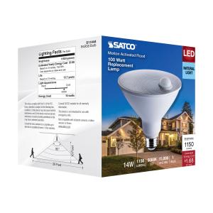 Satco S11487, 15W LED PAR38 Light Bulb