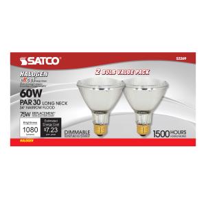 Satco 1090 lumens store 60w 120v