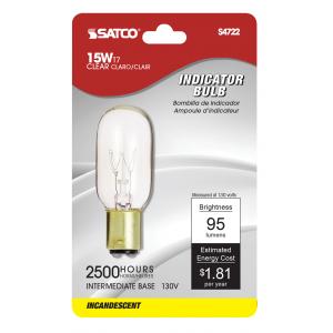 15T7N Incandescent Lamp